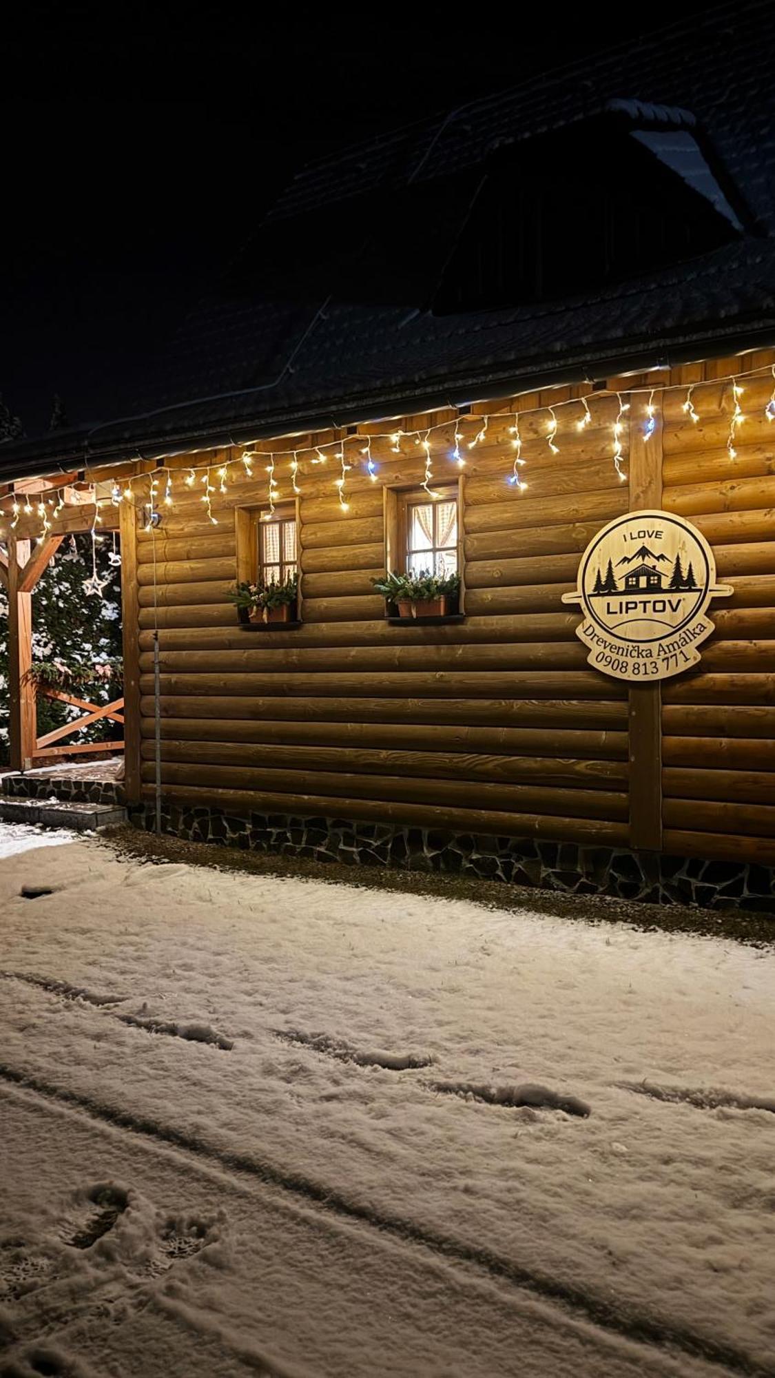 Drevenicka Amalka Hotell Liptovský Trnovec Exteriör bild