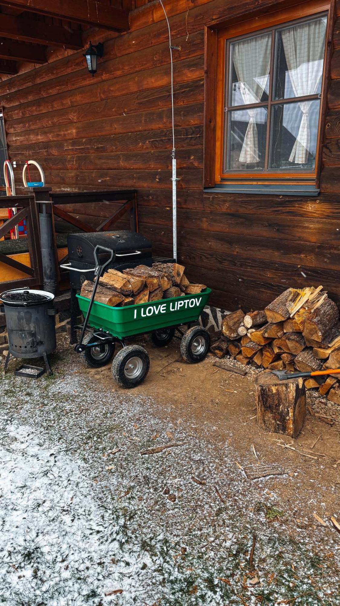 Drevenicka Amalka Hotell Liptovský Trnovec Exteriör bild